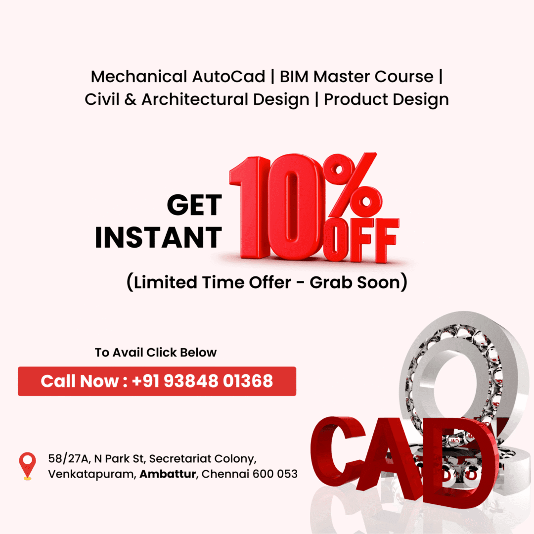 Mechanical AutoCad BIM Master Course Civil & Architectural Design Product Design (1)